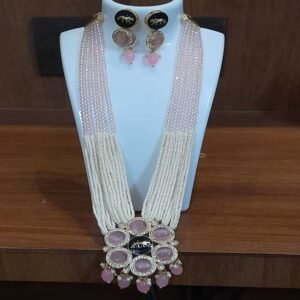 Brand inspired Pink necklace