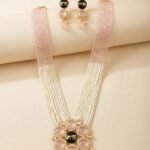 Brand inspired Pink necklace