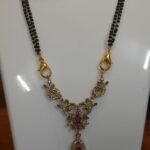 Elegant Ruby & CZ Mangalsutra