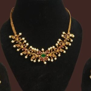Royal Pearl Vine Necklace Set