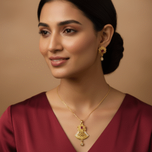 The Ruby Radiance Pendant