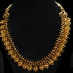 Antique Lakshmi Coin Temple Necklace Set – Gold Finish with Jhumkas