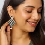 Emerald Dangle Earrings