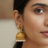 Traditional Temple Jhumka Earrings