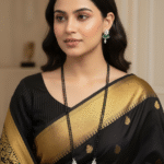 AD blue Mangalsutra  long
