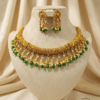 Athira Emerald Nakshi Set