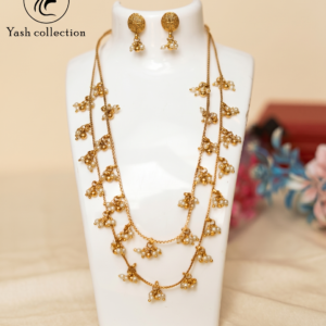 Double layer pearl set