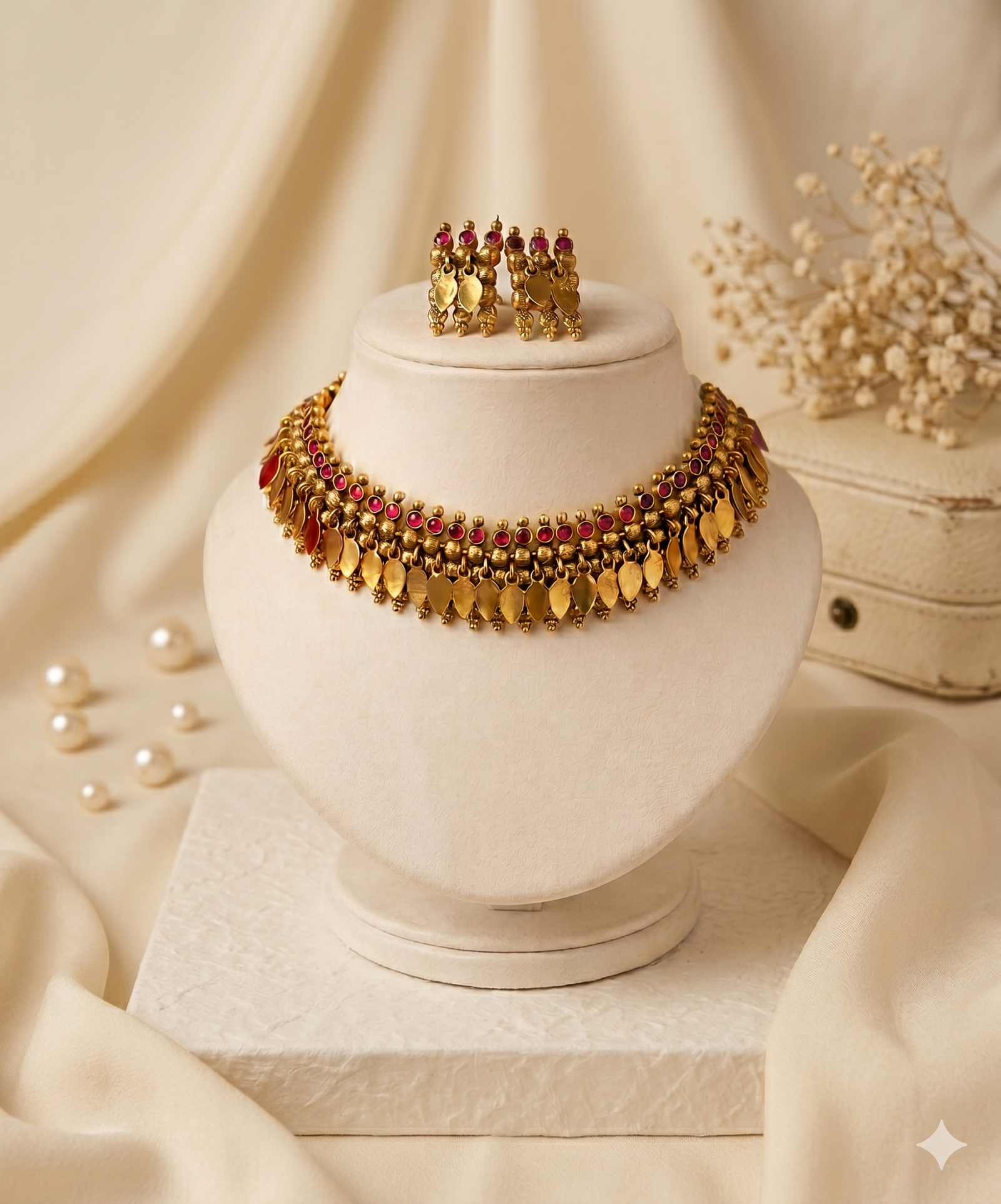 Antique Elakkathali Necklace