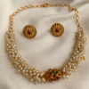 Guttapusalu Pearl Choker Necklace Set