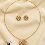 Sphere Pendant & Stud Earrings Set
