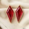Triangle doublet Premium Earrings