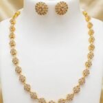 Flower Cz Necklace