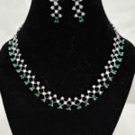 Green CZ Necklace