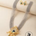 Grey Krishna long Mala