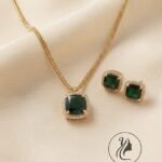 Green Pendant Set - G199