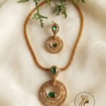 Green Round Necklace