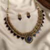 Red Blue Palaka Necklace