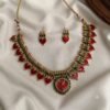 Red Green Palaka Necklace