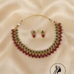 Red Green Palaka Necklace