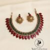 Red Green Palaka Necklace