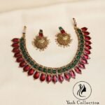 Red Green Palaka Necklace