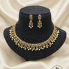 Ruby & Green Pearl Necklace -120