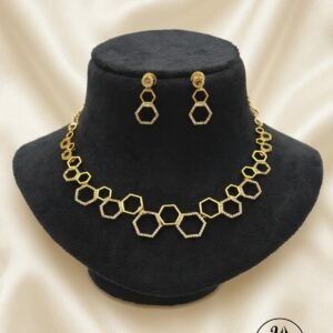 Ad Golden Necklace -118